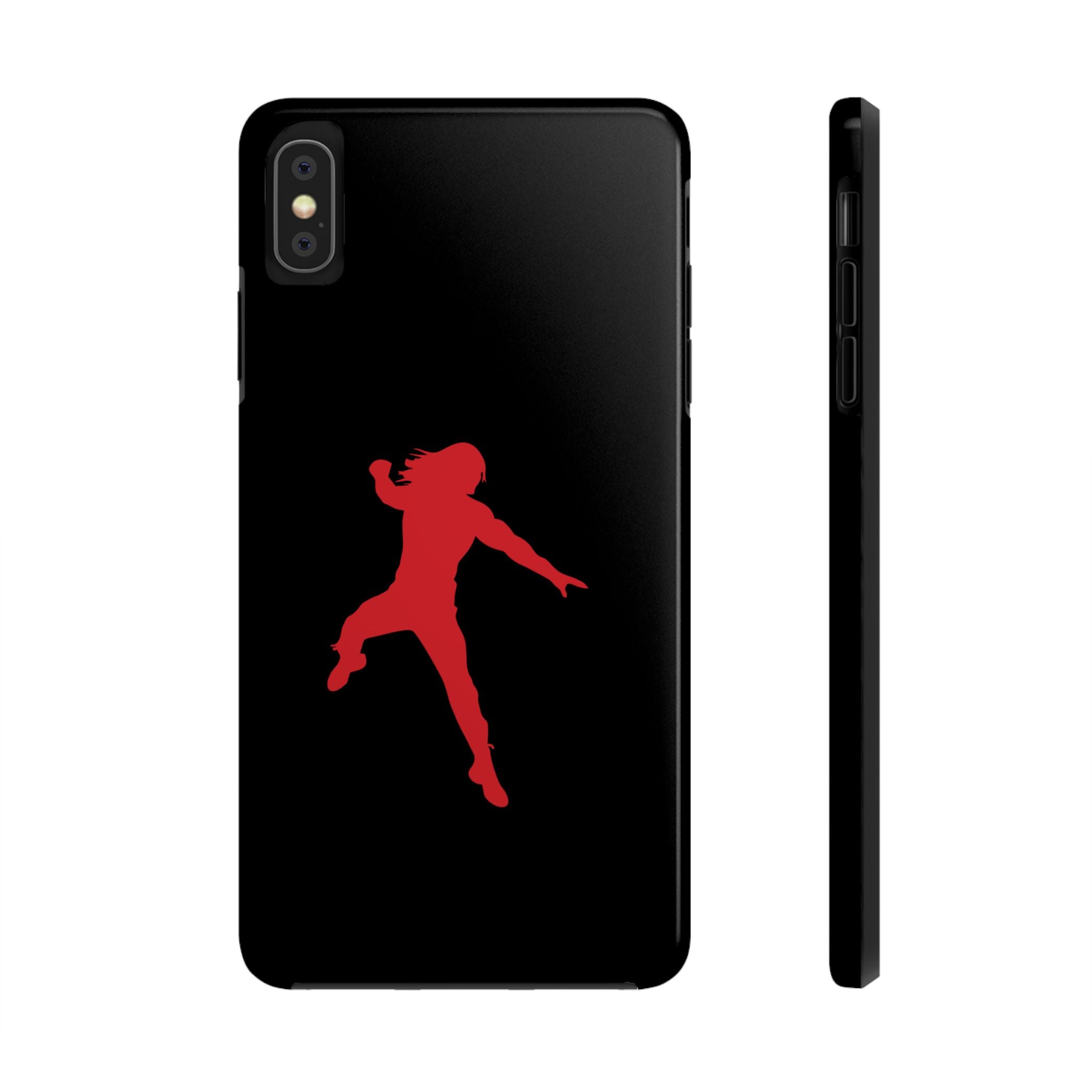 Roman Reigns Jump Red Graphic Design, iPhone and Samsung Case Cool Graphic Sports Fan Phone Case