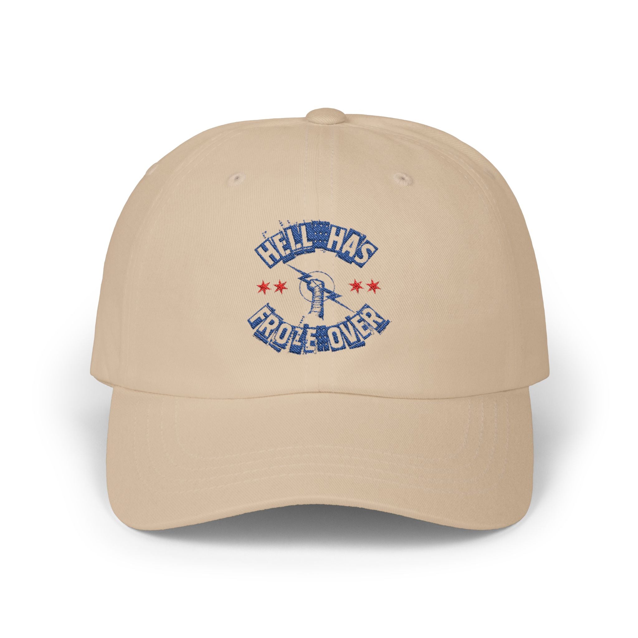 " Hell Has Froze Over " Sports Fan, Wrestling Dad Cap for Her and Him - Unisex Classic