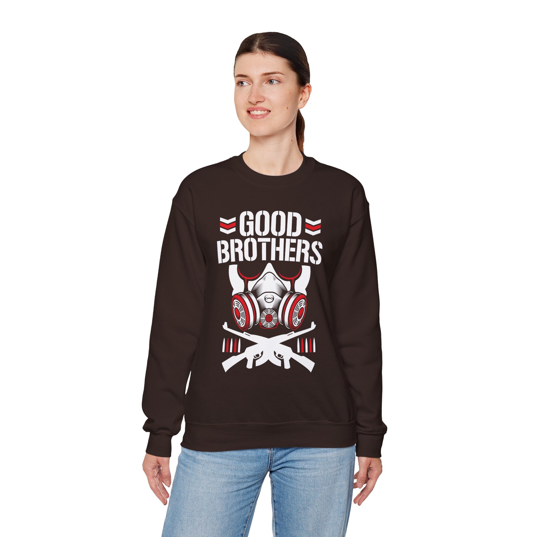 Good Brothers Sweatshirt  Design, Sports Sweatshirt, Wrestling  Fan Unisex Sweatshirt - Gift for Him or Her, Casual Outwear, Heavy Blend Crewneck Sweatshirt