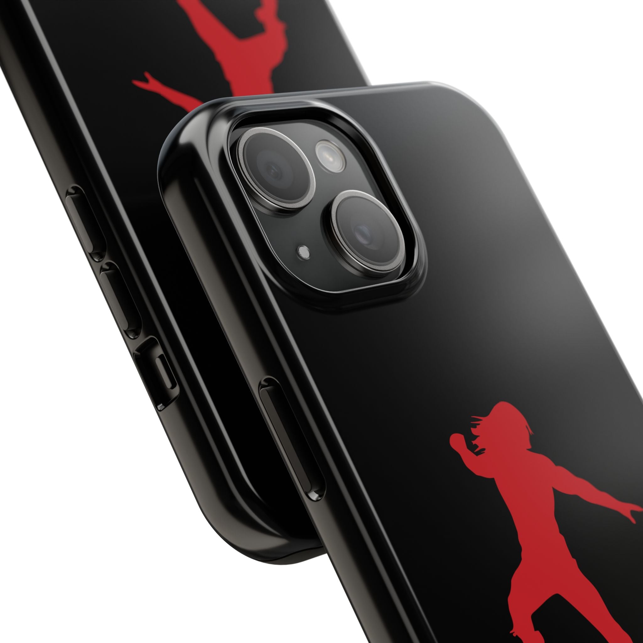 Roman Reigns Jump Red Graphic Design, iPhone and Samsung Case Cool Graphic Sports Fan Phone Case