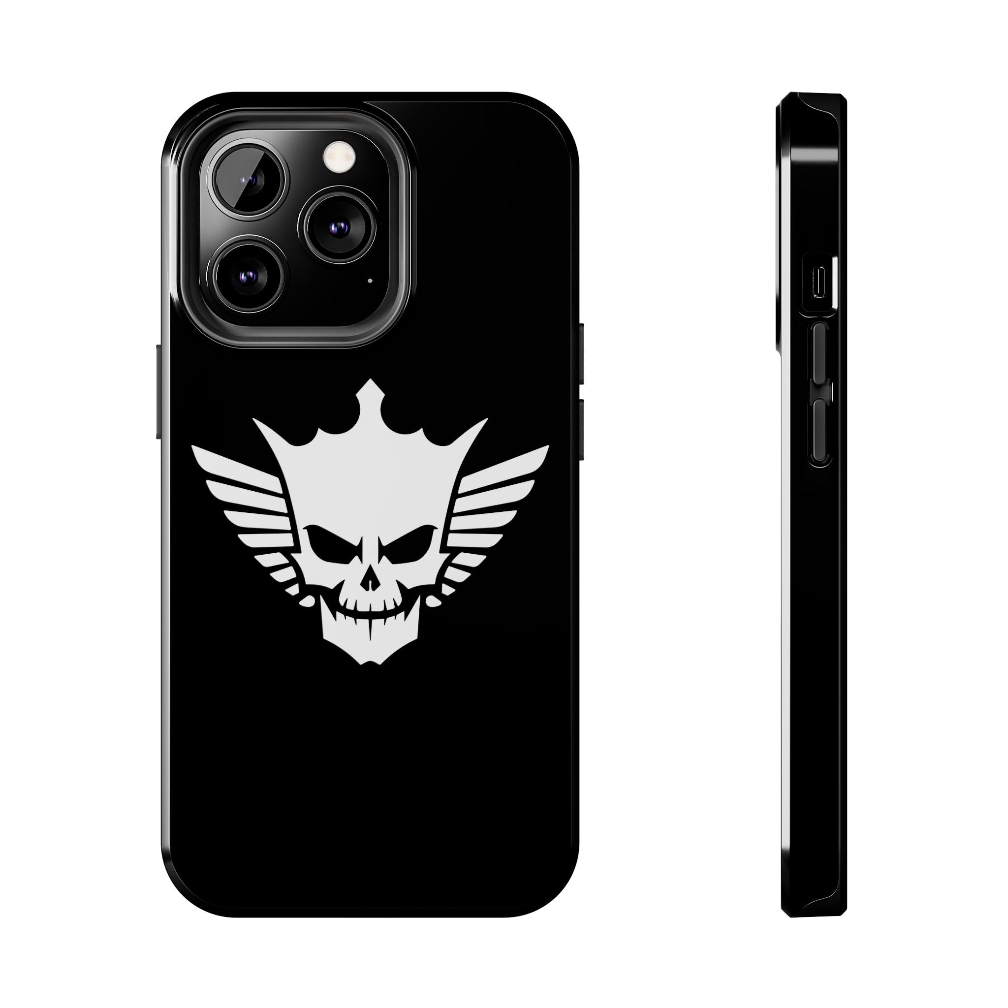 Cody Rhodes White Skull Design, iPhone and Samsung Case Cool Graphic Sports Fan Phone Case