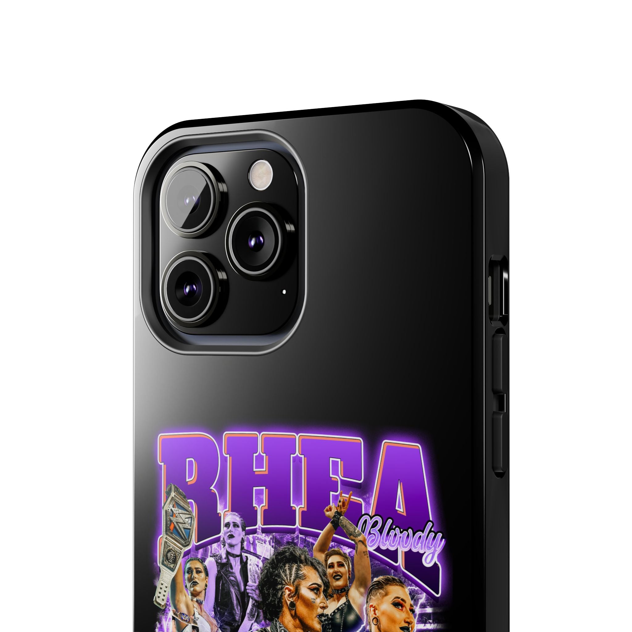 Rhea Ripley Graphic Portrait Design, iPhone and Samsung Case Cool Graphic Sports Fan Phone Case