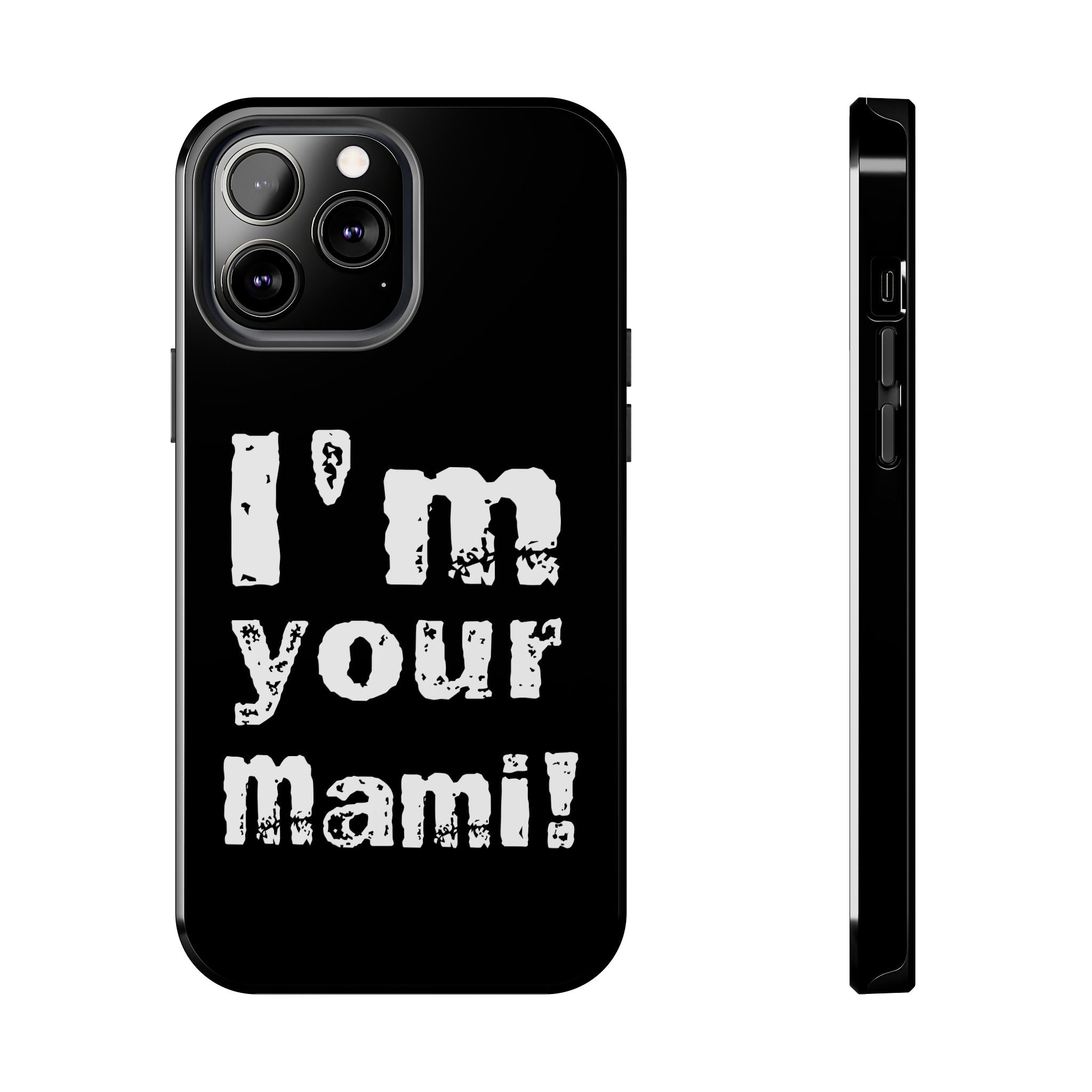 I'm Your Mami Rhea Ripley Design, iPhone and Samsung Case Cool Graphic Sports Fan Phone Case