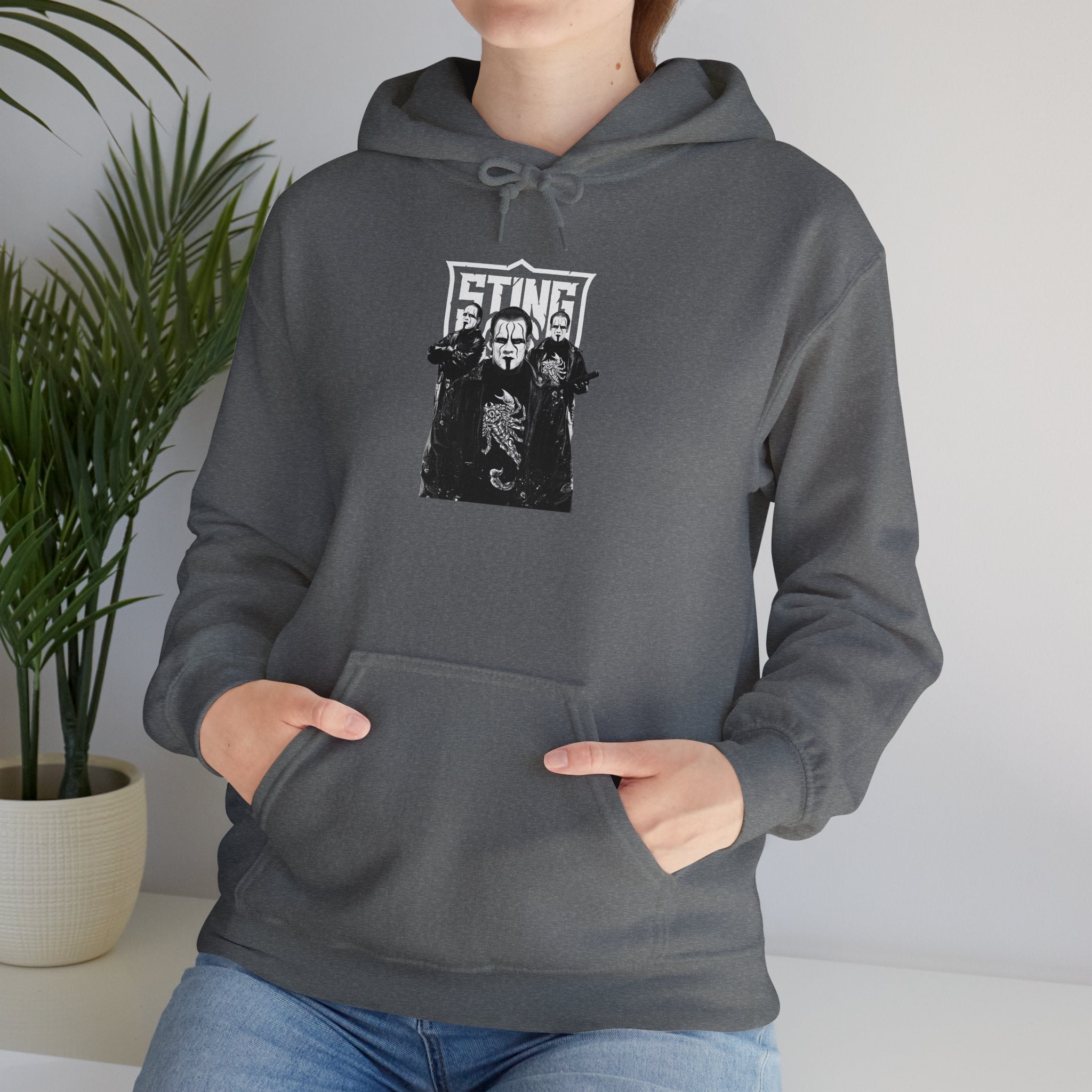 Sting Hoodies, Gift for Her - Gift for Him, Sports Fan Wrestling Unisex Hooded Sweatshirt, Casual Outwear