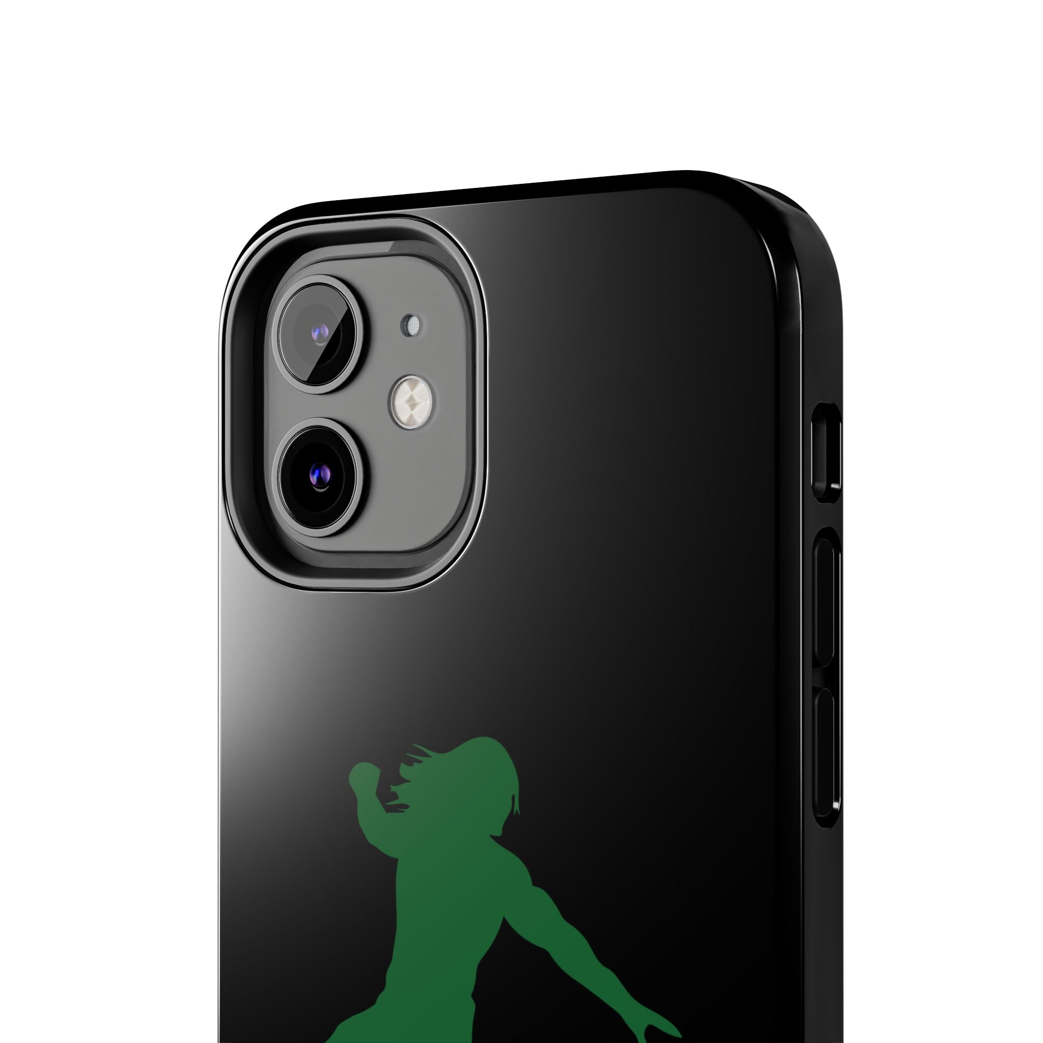 Roman Reigns Jump Green Graphic Design, iPhone and Samsung Case Cool Graphic Sports Fan Phone Case