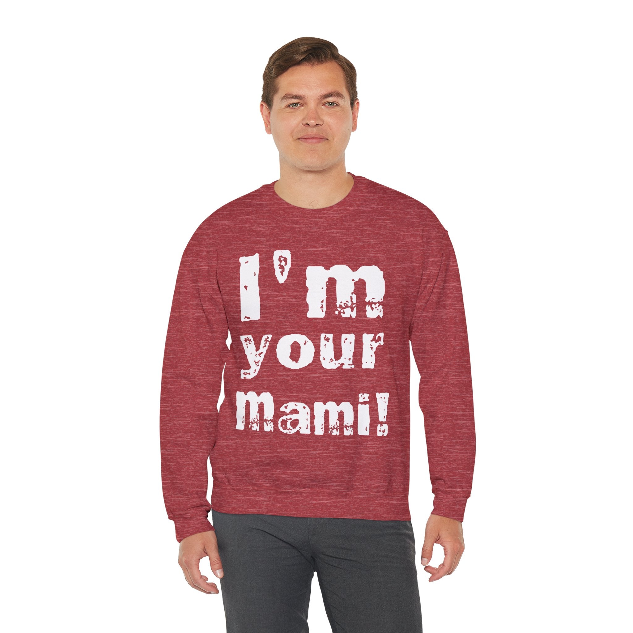 I'm Your Mami, Rhea Ripley Fans Sweatshirt, Best of Rhea Design, Wrestling Fan Unisex Sweatshirt - Gift for Him or Her, Casual Outwear, Heavy Blend Crewneck Sweatshirt