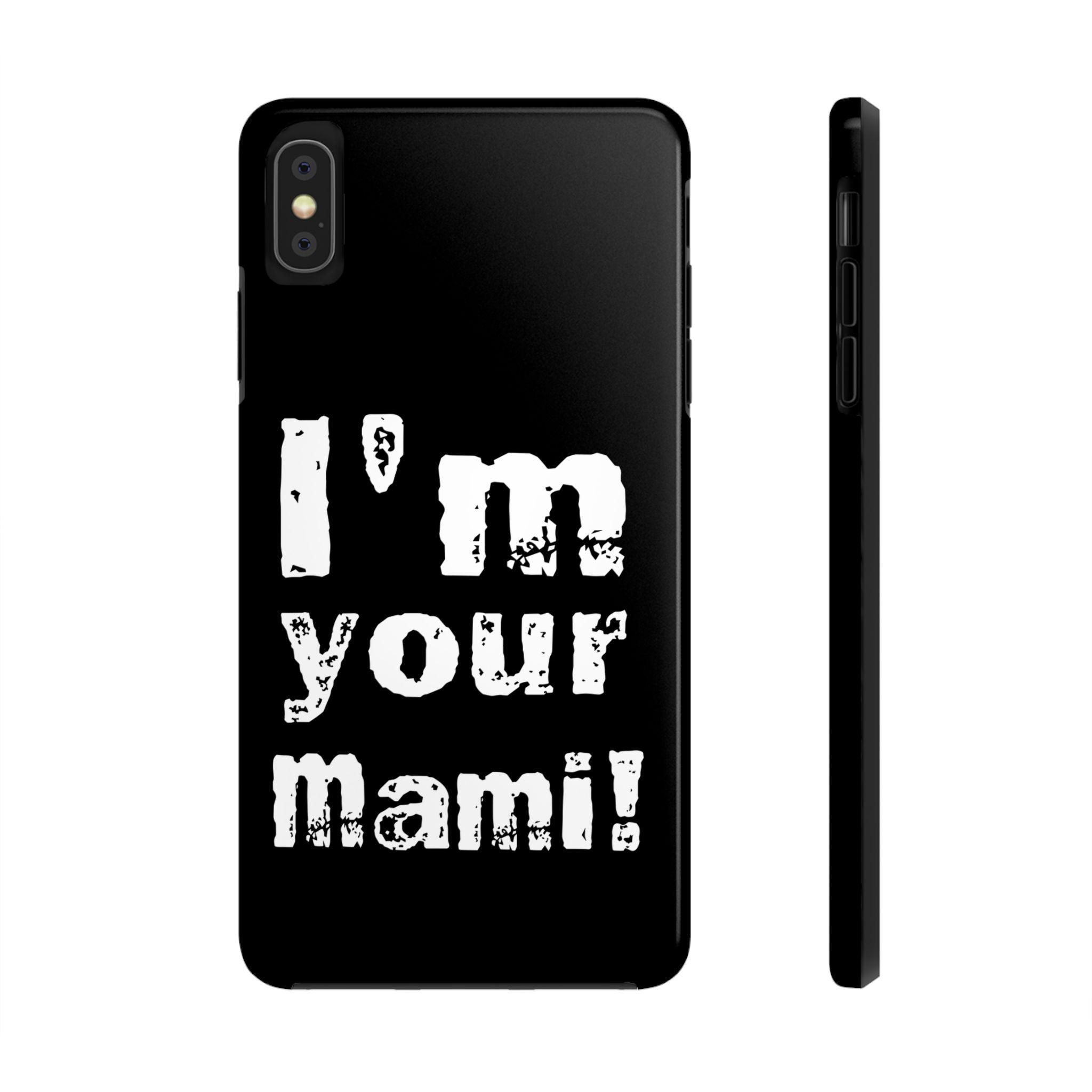 I'm Your Mami Rhea Ripley Design, iPhone and Samsung Case Cool Graphic Sports Fan Phone Case