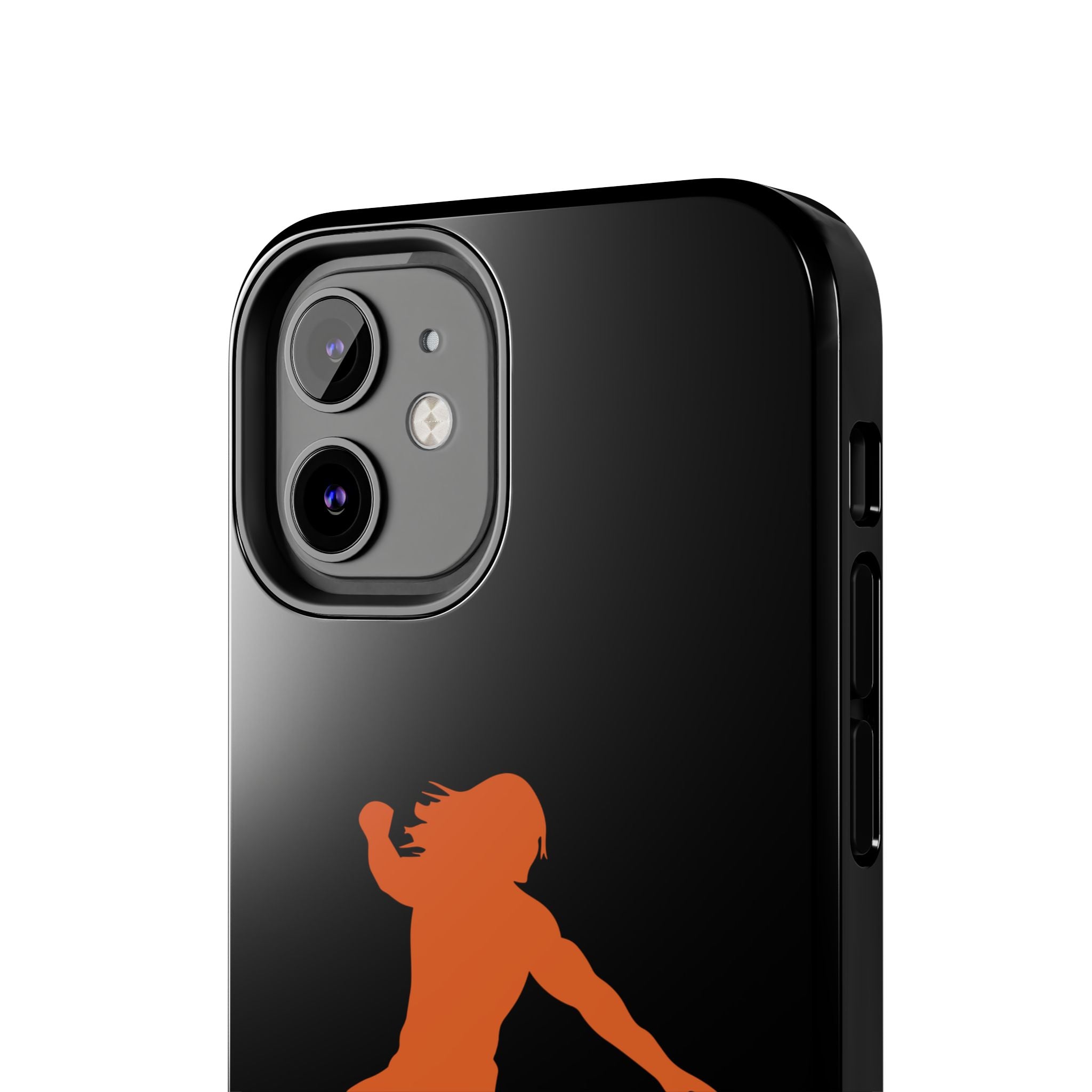 Roman Reigns Jump Orange Graphic Design, iPhone and Samsung Case Cool Graphic Sports Fan Phone Case