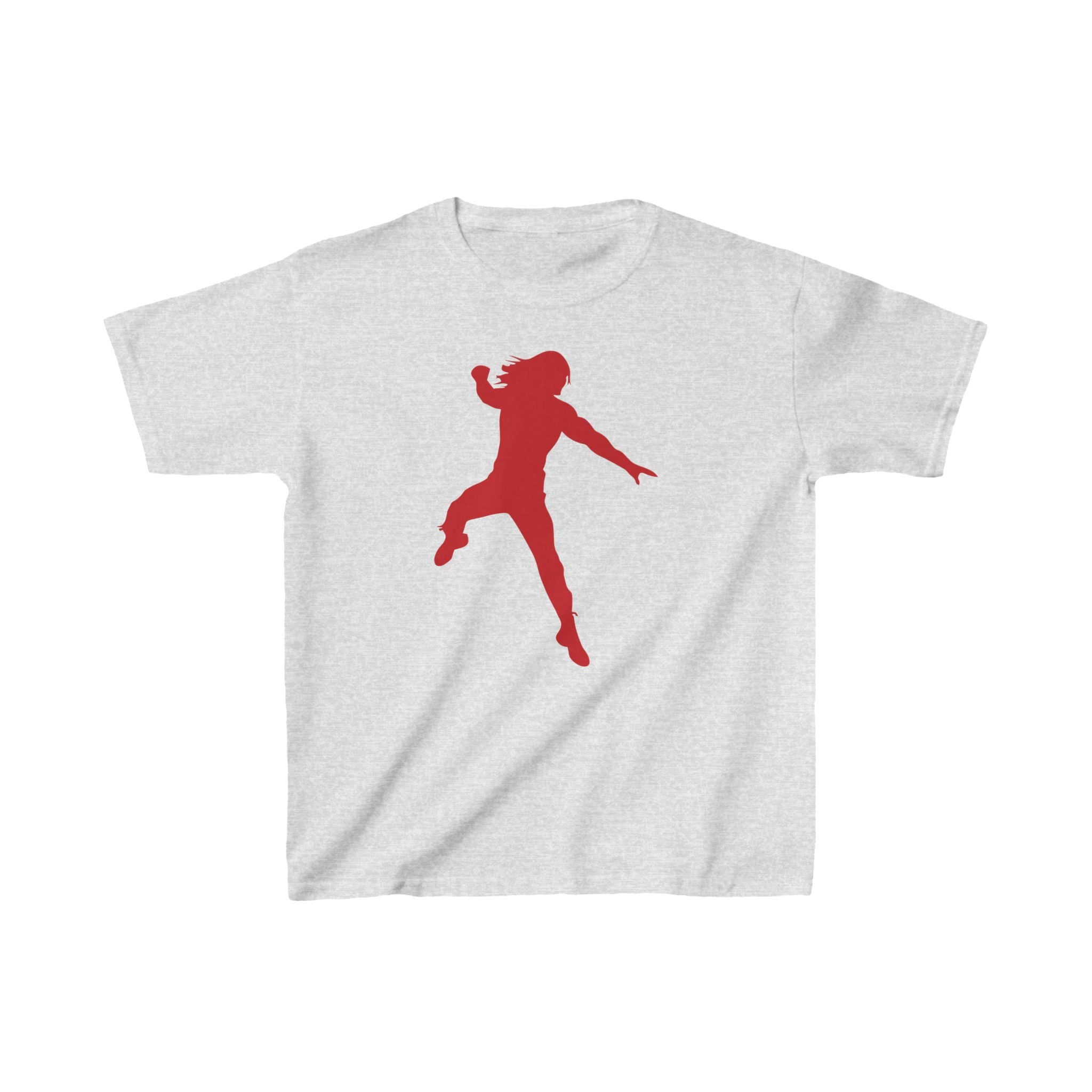 Jump Roman Reigns Red Graphic Design Shirt, Unisex Kids Shirt, Sports Fan T-Shirt, Best Gift for Kids,  Cotton Shirt for Kids