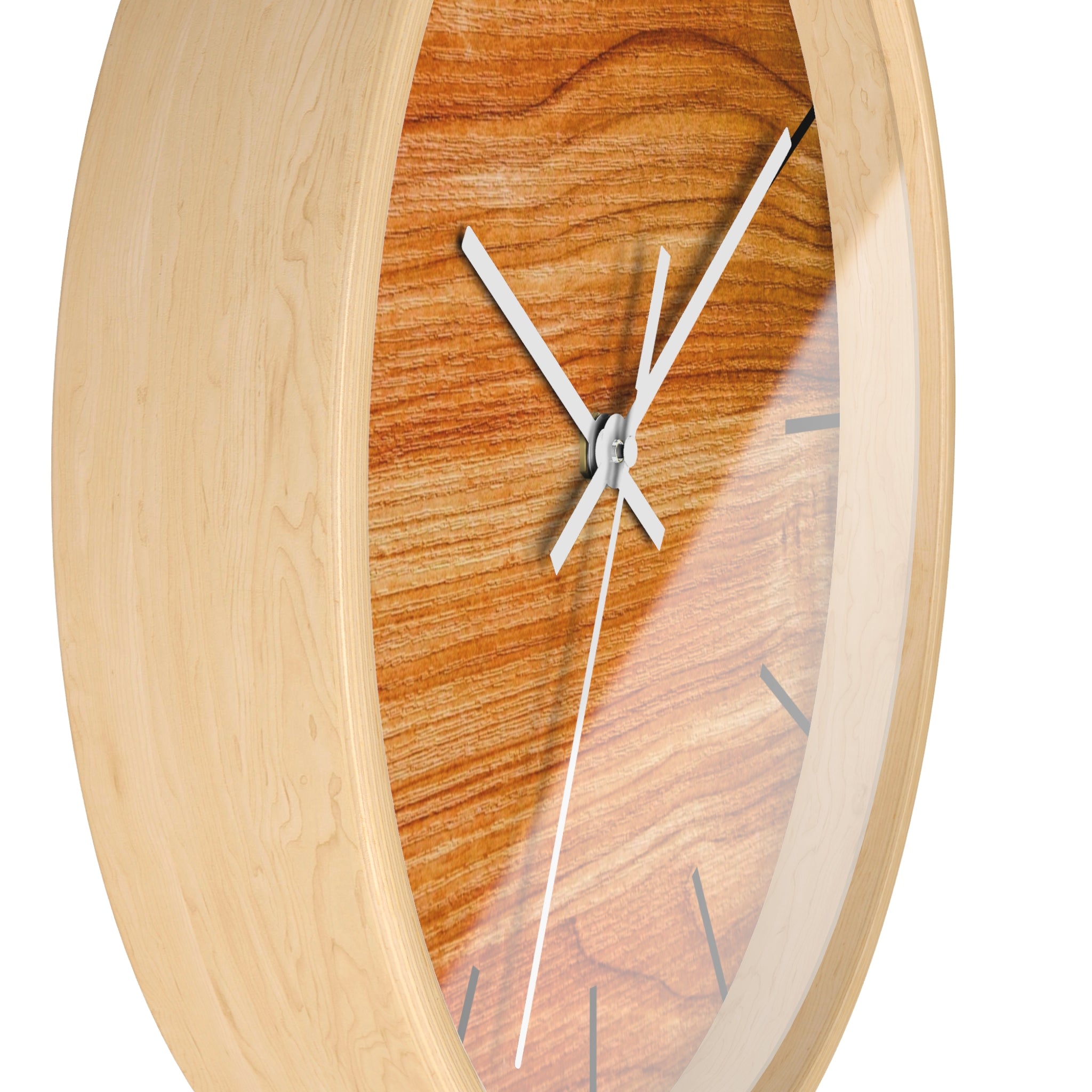 Wood Design Elegant Wall Clock, Home Decor, Wall Art, Modern Decor for Home, Office, and Living Room