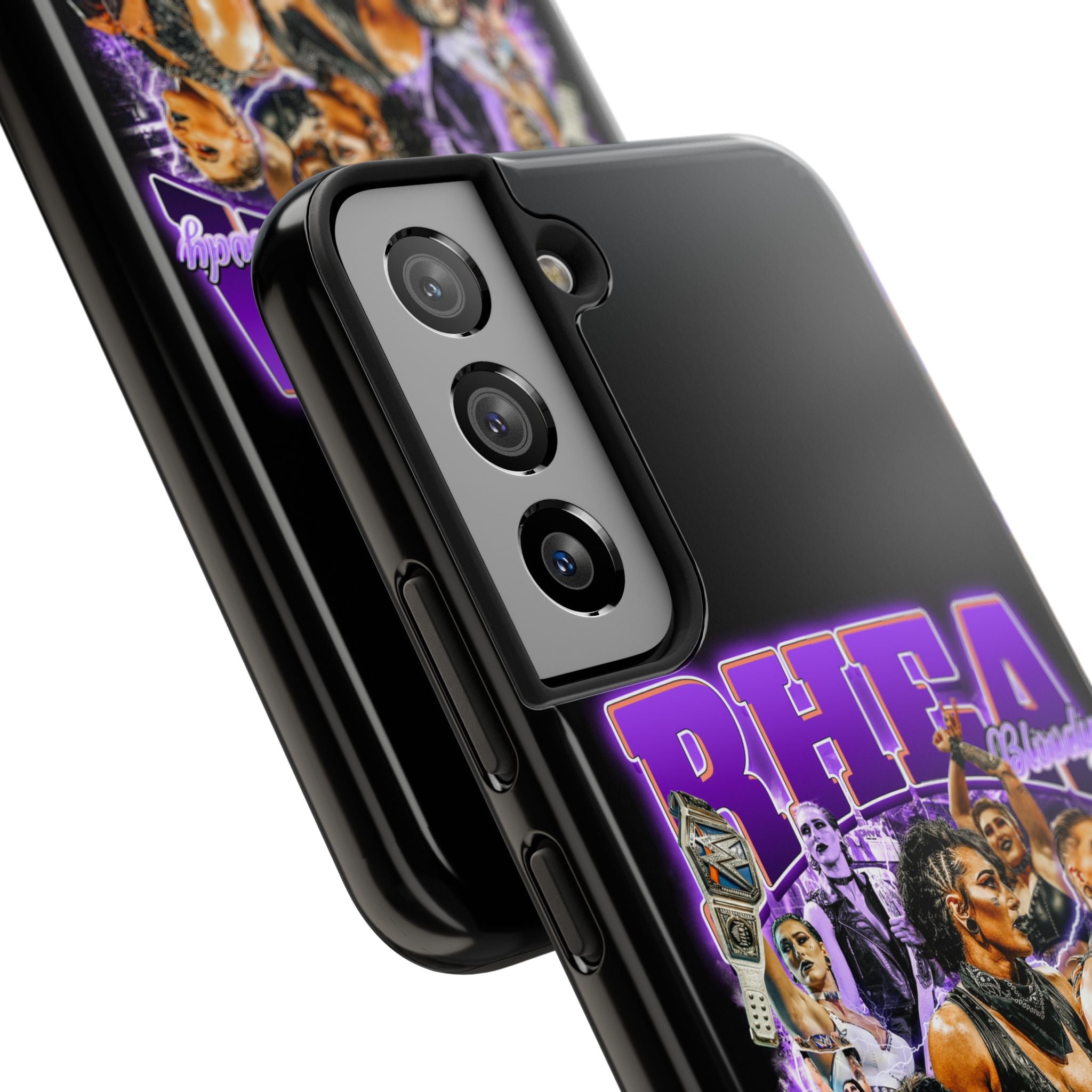 Rhea Ripley Graphic Portrait Design, iPhone and Samsung Case Cool Graphic Sports Fan Phone Case