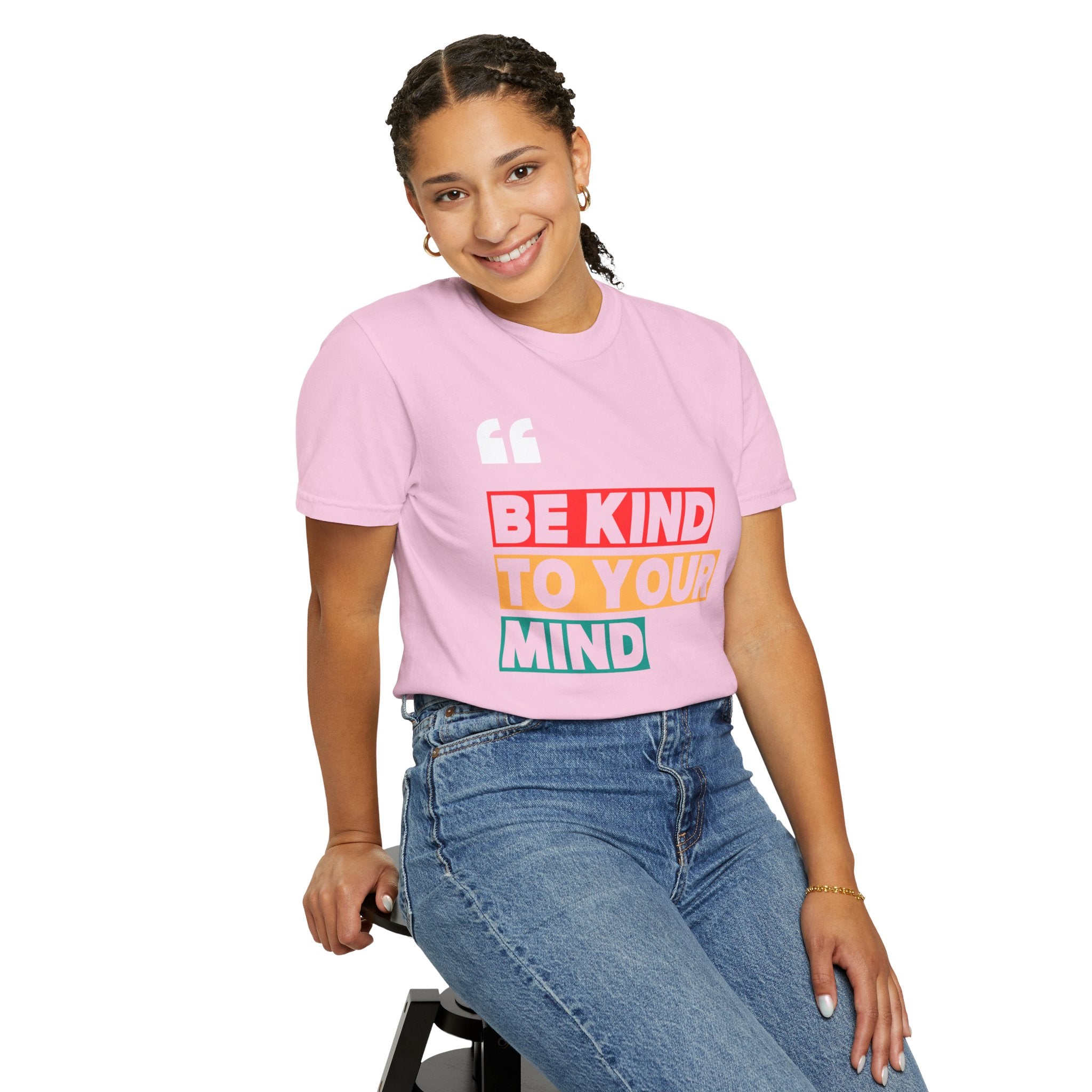 Be Kind to Your Mind, Graphic Design Unisex T-shirt, Casual Cotton Outwear, Gift for Him- Gift for Her, Stylish Tee, Cool Shirt, Trendy Apparel, Comfortable Top,