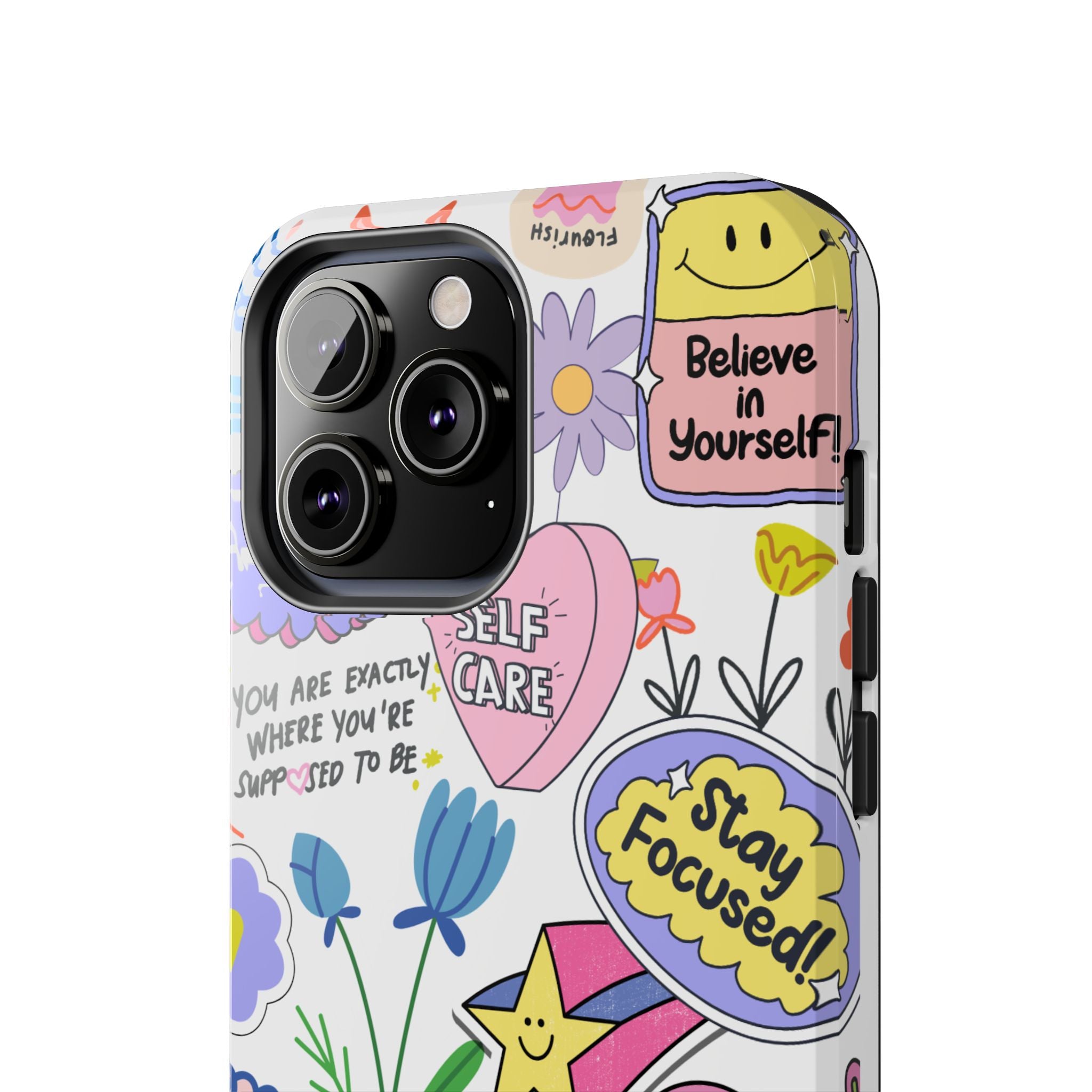 Believe in Yourself, Elegant Phone Cases, Stylish Phone Covers, Chic Phone Protectors, Fashionable Case for Her, Trendy Smartphone Accessories